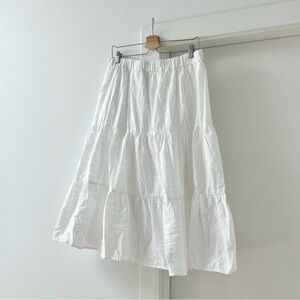 Vintage Y2K St. John’s Bay Tiered Eyelet Lace Skirt